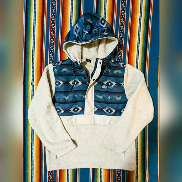 Hurley Men's Evergreen Burrito Anorak - Picture 5 of 7